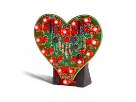 Velleman MK101: Flashing LED Sweetheart Kit