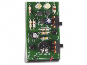 Velleman MK147: Dual White LED Stroboscope Mini Kit