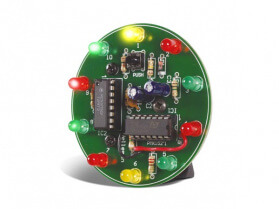 Spinning led wheel