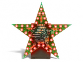 Velleman MK169R: Flashing Red LED Star Minikit