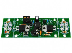2-channel high-power led flasher assembled