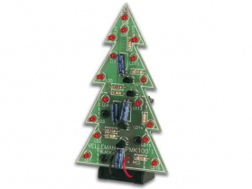 Árbol de navidad con leds intermitentes