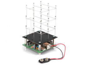 Cubo led 3d 3 x 3 x 3